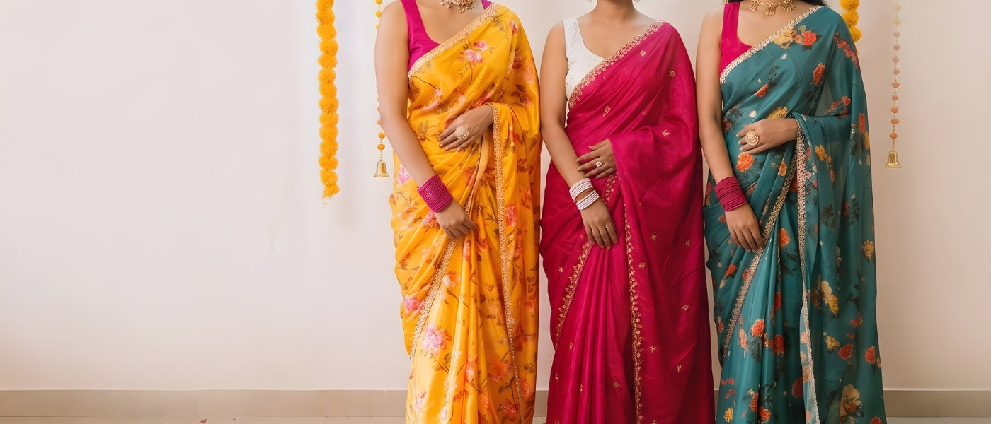 Chinon Sarees