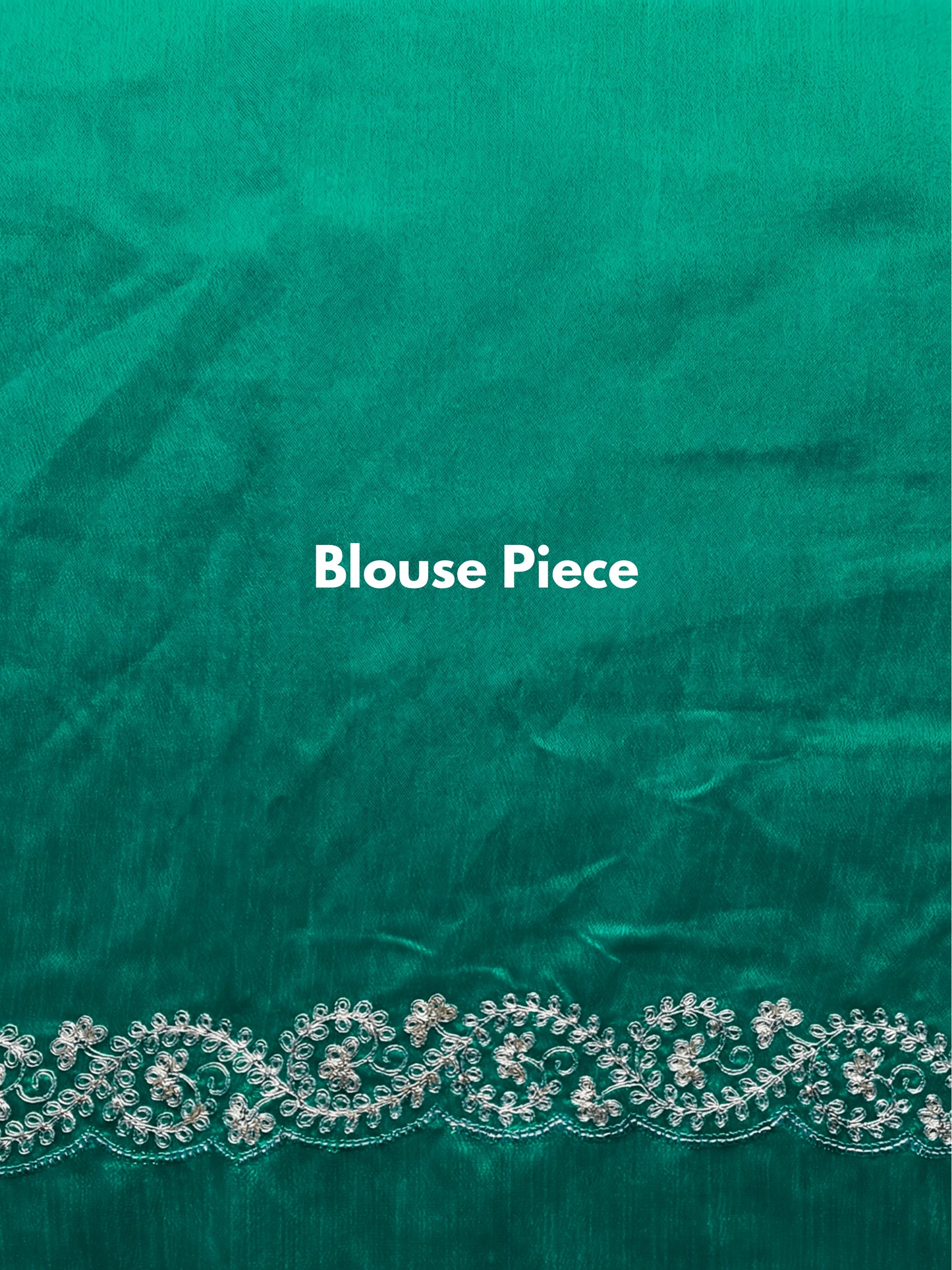 Green Bandhani Printed Georgette Saree